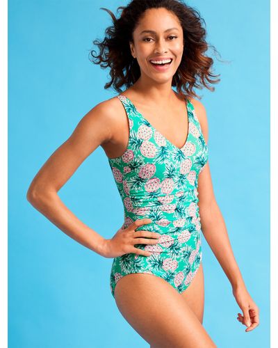 Miraclesuit ® Blockbuster Pineapple Party One Piece - Blue