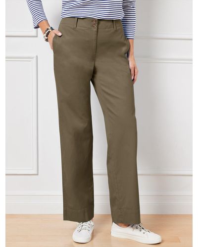 Talbots New England Chinos Trousers - Green