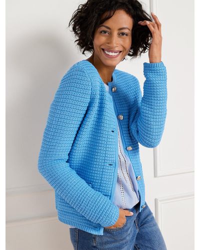Talbots Kate Cardigan Sweater - Blue