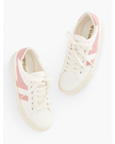 Talbots Gola® Mark Cox Tennis Trainers - Natural