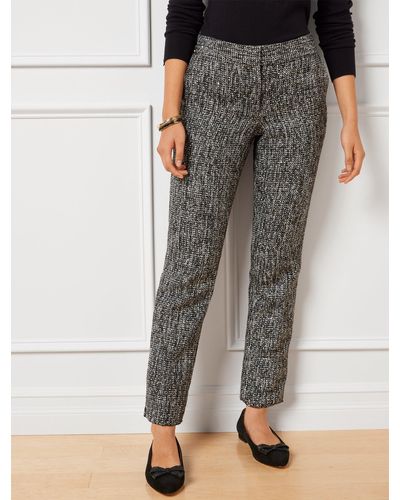 Talbots Hampshire Ankle Pants - Gray