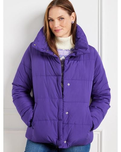 Talbots Down Alternative Puffer Coat in Pink Lyst UK