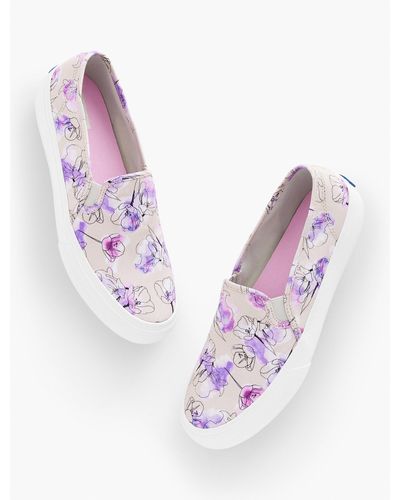 Keds ® Double Decker Slip-on Trainers - Pink