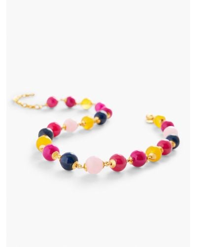 Talbots Semi Beads Necklace - Multicolor