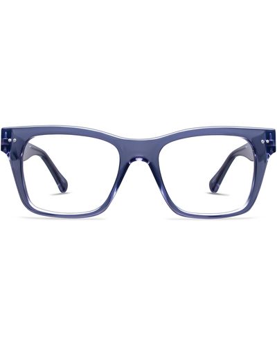 Talbots Look Optic Shiny Cosmo Readers - Blue