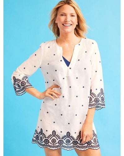 Miraclesuit ® Eyelet Cover-up Tunic - Blue