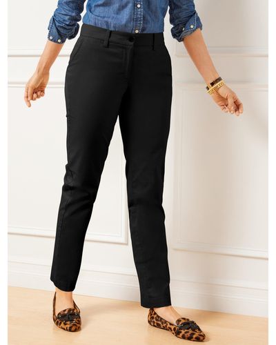 Talbots Perfect Chinos Trousers - Black