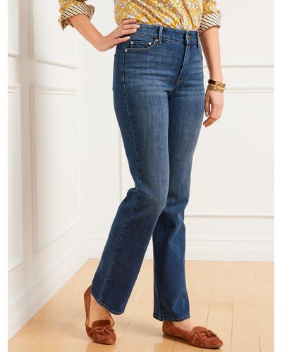 Talbots Plus Exclusive Barely Boot Jeans - Blue