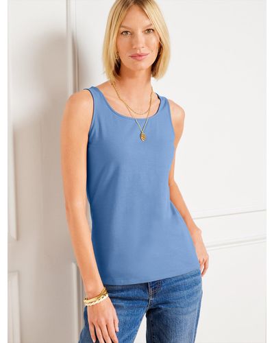 Talbots 180° Two-way Tank Top - Blue