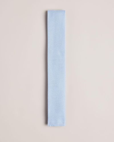 Ted Baker Knitted Tie - Blue