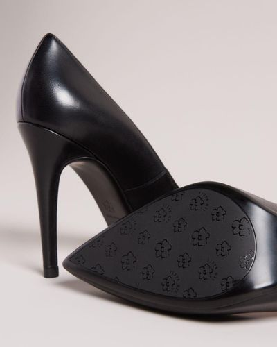 Ted Baker Leather Court Shoes - Black