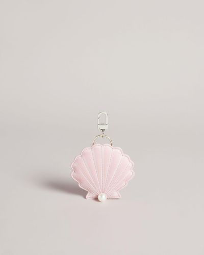 Ted Baker Shell Keyring - Pink