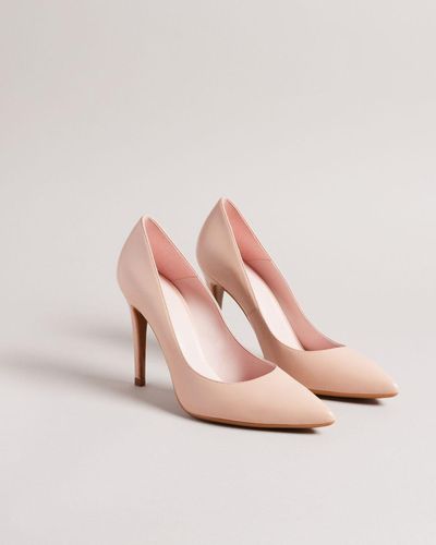 Ted Baker Leather Court Shoes - Pink