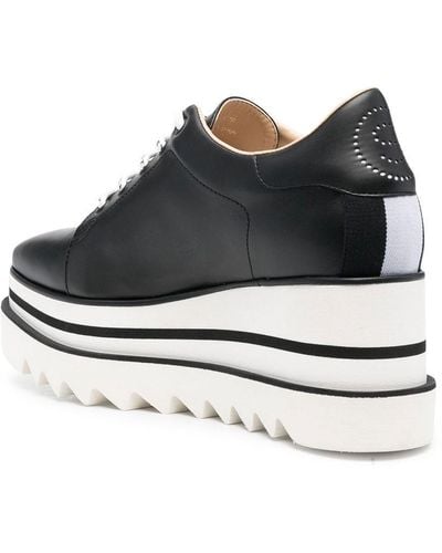 Stella McCartney Sneak-elyse Platform Sneakers - Black