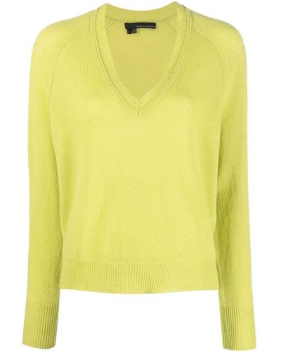 360cashmere V-neck Cashmere Sweater - Yellow
