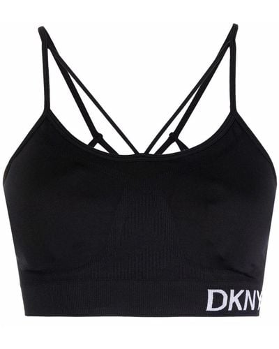 Buy DKNY Kids Two Piece Sports Bra And Hipster Set Grey/Pink