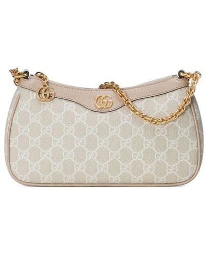 Gucci Small Ophidia Shoulder Bag - White