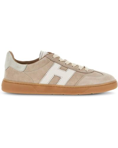 Hogan Cool Suede Trainers - White