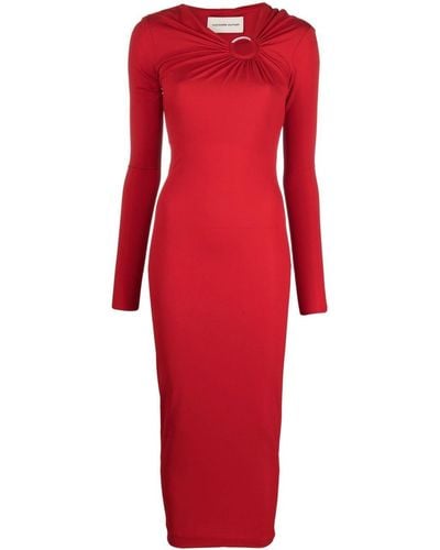 Alexandre Vauthier Long Dress - Red