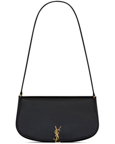 Saint Laurent Voltaire Leather Mini Bag - Black
