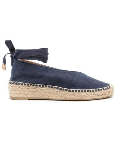 Castañer Gea Canvas Espadrilles - Blue