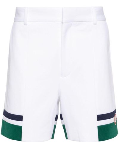 Casablancabrand Shorts With Logo - White