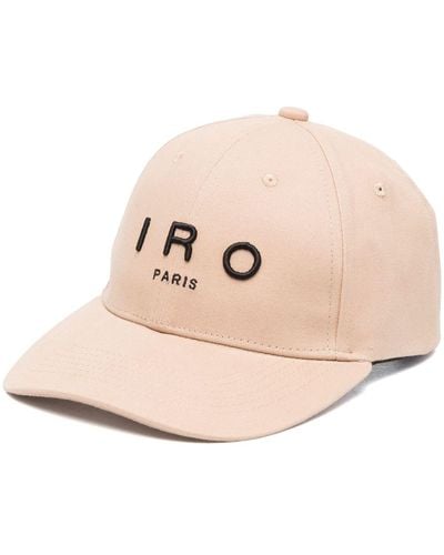IRO Logo-embossed Cotton Cap - Natural
