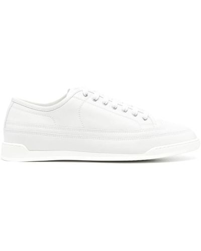 John Lobb Leather Sneakers - White
