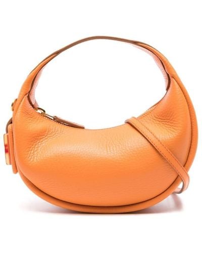 Hogan Borsa A Tracolla H-bag In Pelle - Arancione
