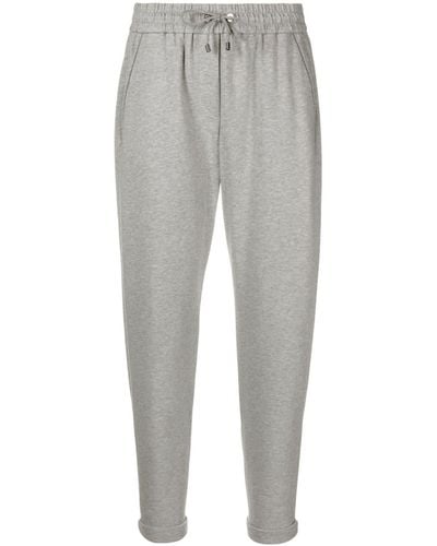 Brunello Cucinelli Cotton sweatpants - Grey