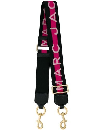 Marc Jacobs Webbing Strap With Logo - Pink