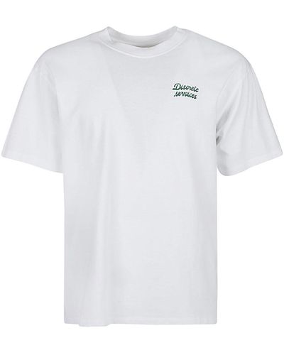 Edwin Discrete Services Cotton T-shirt - White