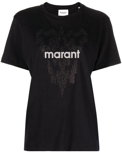 Isabel Marant Zewel Printed T-shirt - Black