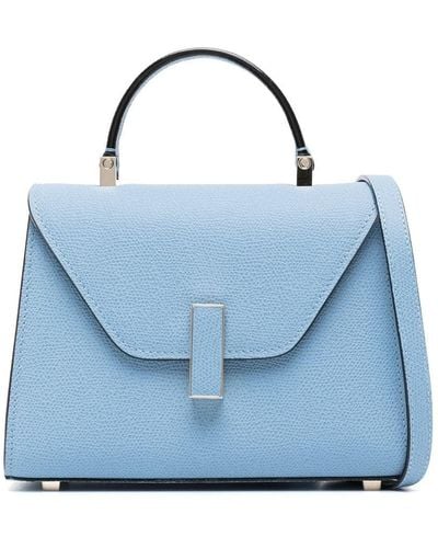 Valextra Micro Iside Tote Bag - Blue