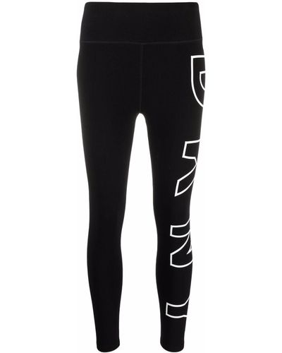 DKNY Logo-print Sports leggings - Black