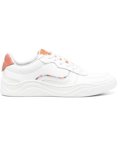 Paul Smith Leather Trainers - White