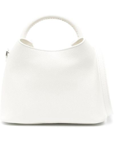 Elleme Baozi Leather Tote Bag - White