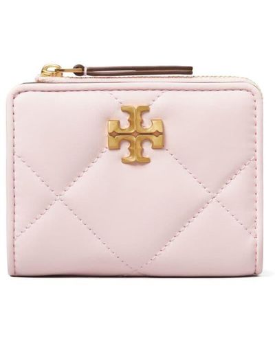 Tory Burch Kira Leather Bifold Wallet - Pink