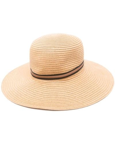 Borsalino Giselle Straw Wide-brim Hat - Natural