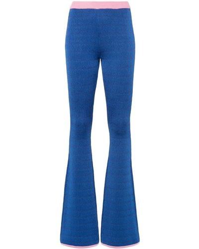 Bally Flared Trousers - Blue