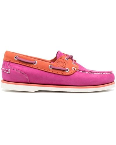 Timberland Leather Moccasin - Pink