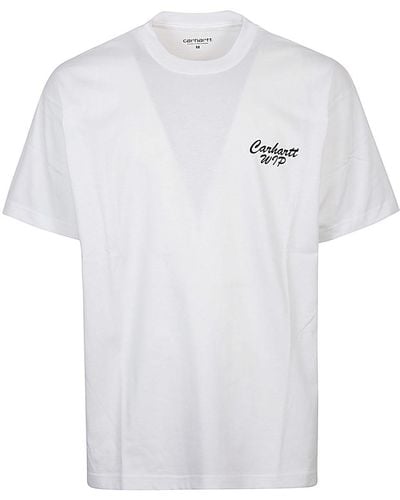 Carhartt Friendship Organic Cotton T-shirt - White