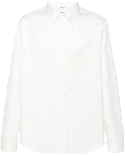 Loewe Shirt With Logo - White