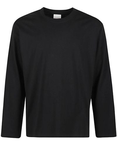 Stockholm Surfboard Club Organic Cotton Long-sleeve T-shirt - Black
