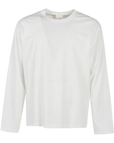 Stockholm Surfboard Club Organic Cotton Long-sleeve T-shirt - White