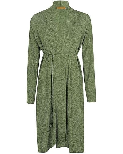 Siyu Belted Midi Dress - Green