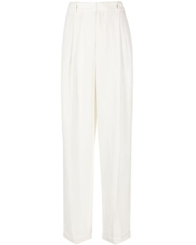 Polo Ralph Lauren Tailored Wide-leg Pants - White