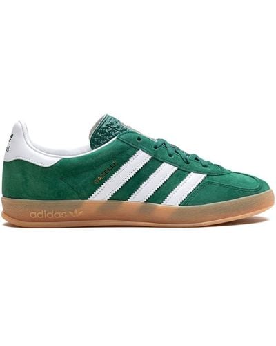 adidas Gazelle Indoor Suede Sneakers - Green