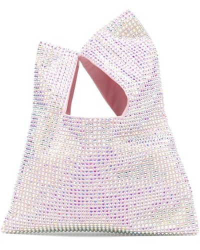 GIUSEPPE DI MORABITO Crystal-embellished Mini Bag - Pink