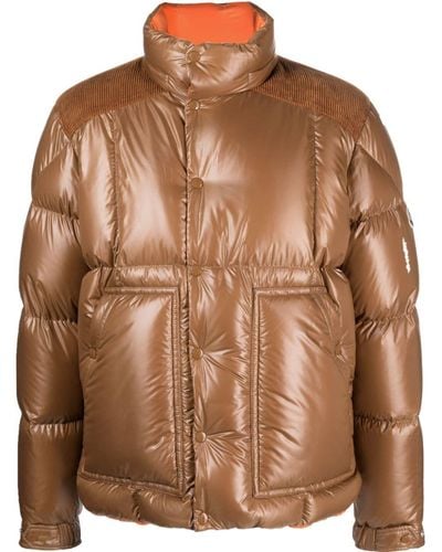 Moncler Ain Padded Down Jacket - Brown